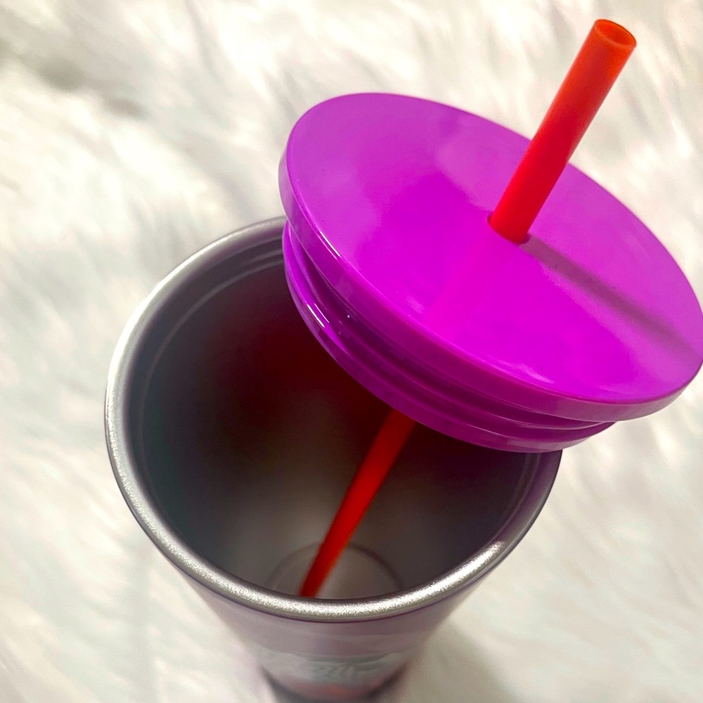 🌈🌟💜 Starbucks 2021 Plum Coral Reef stainless tumbler cup💜🌟🌈 - Picture 7 of 7